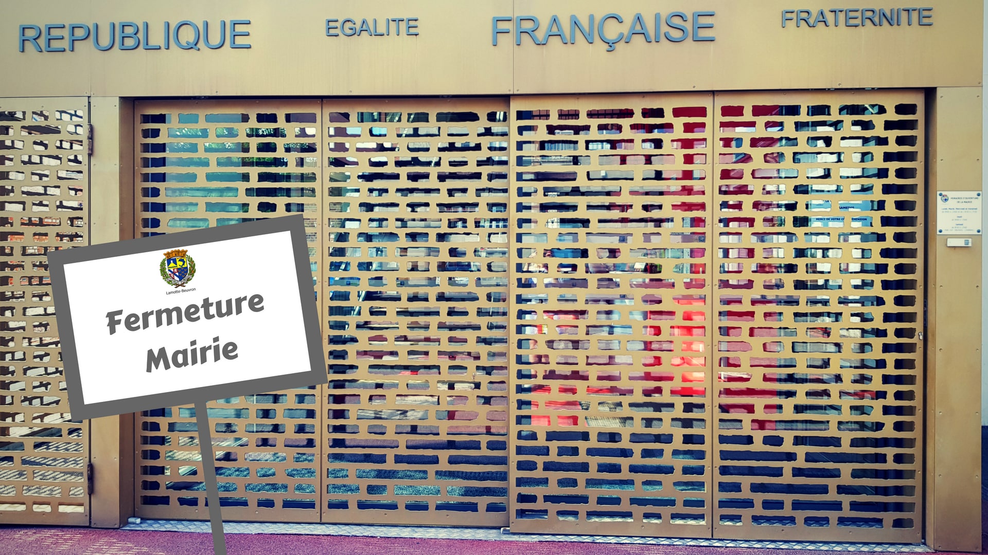 fermeture Mairie