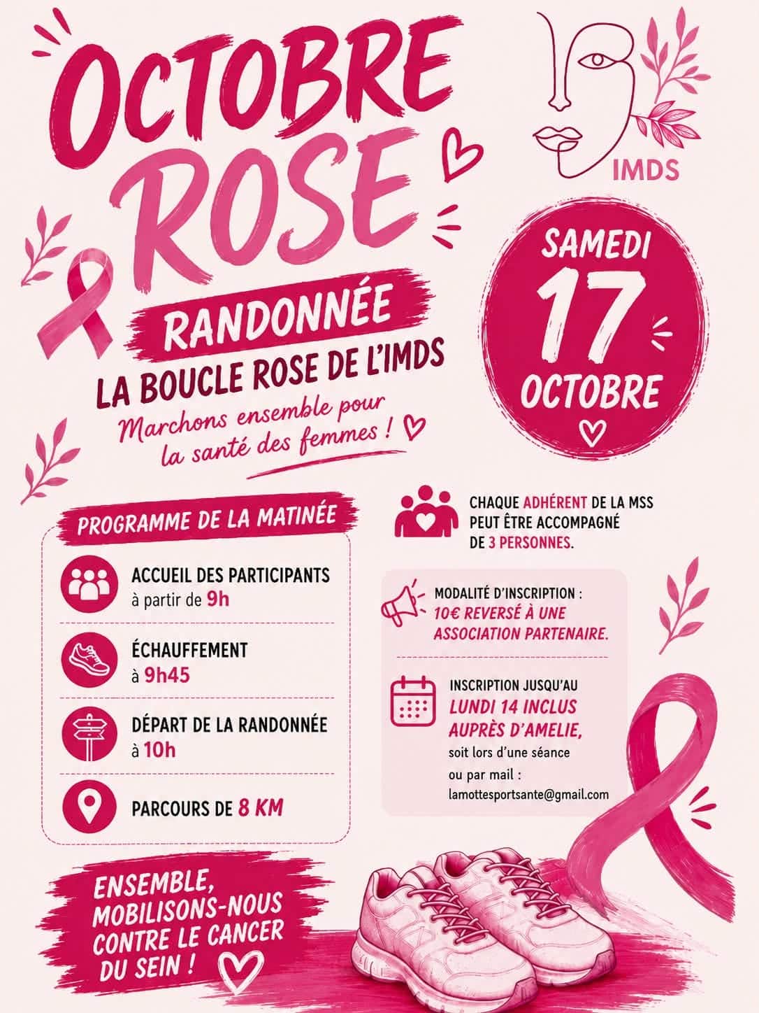 Marche rose